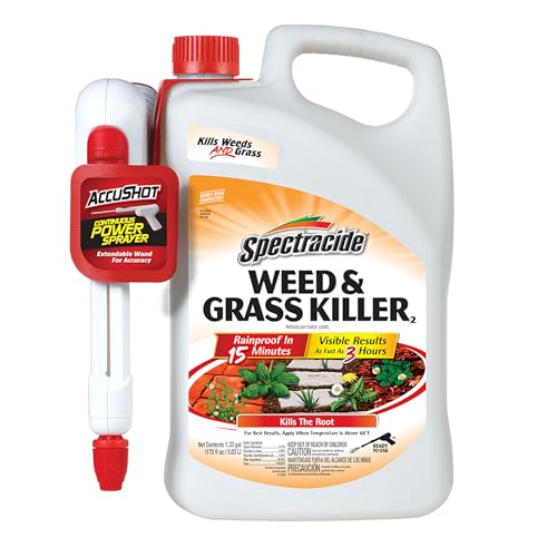 Detalle de Spectracide Weed & Grass Killer with AccuShot Power Sprayer, 1.33 Gal