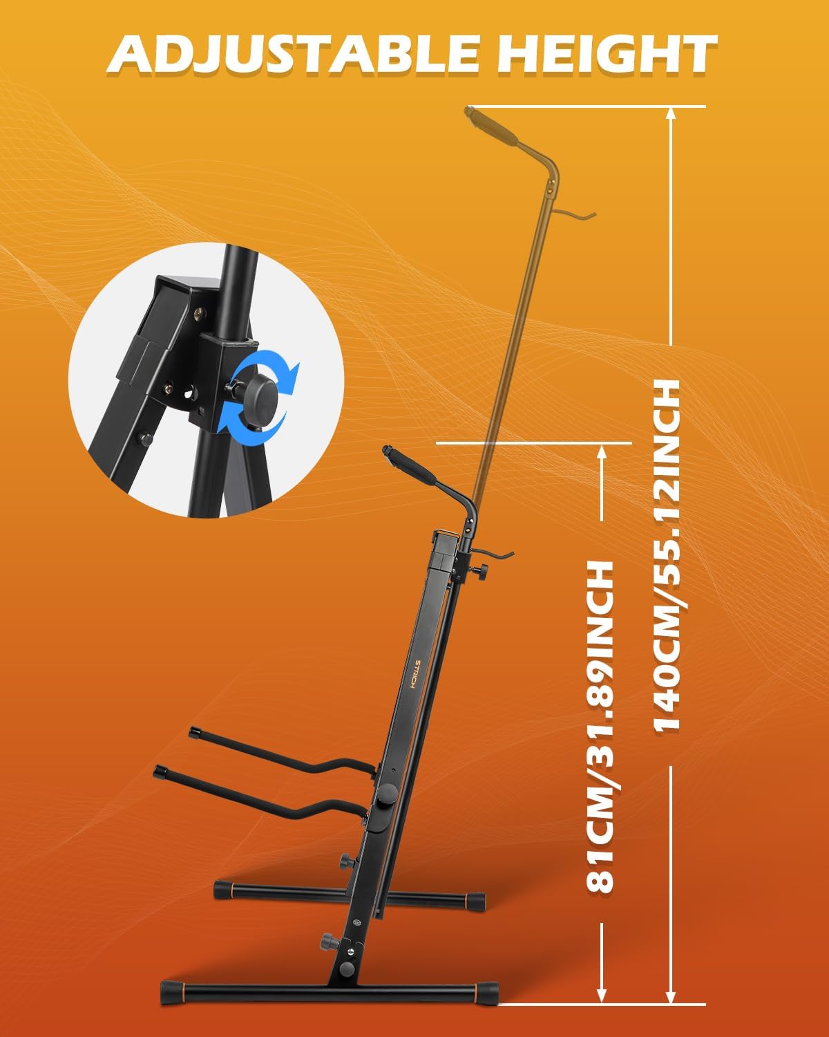 Detalle 2 de STRICH Cello Stand SCS-10