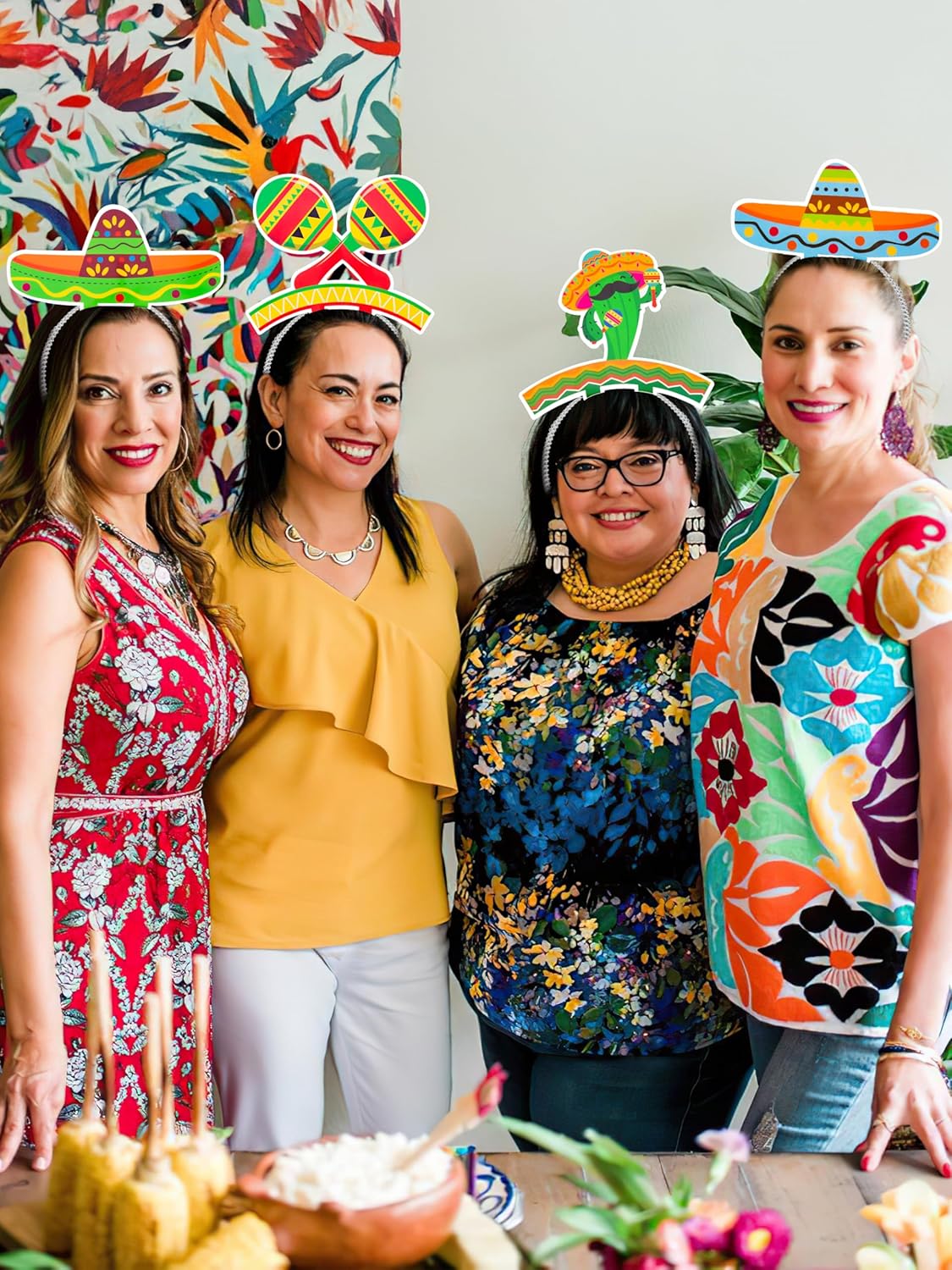 Thumbnail 5 de Melisheer Cinco de Mayo Decorations Sombrero Party Hat Headbands (12 Pack)
