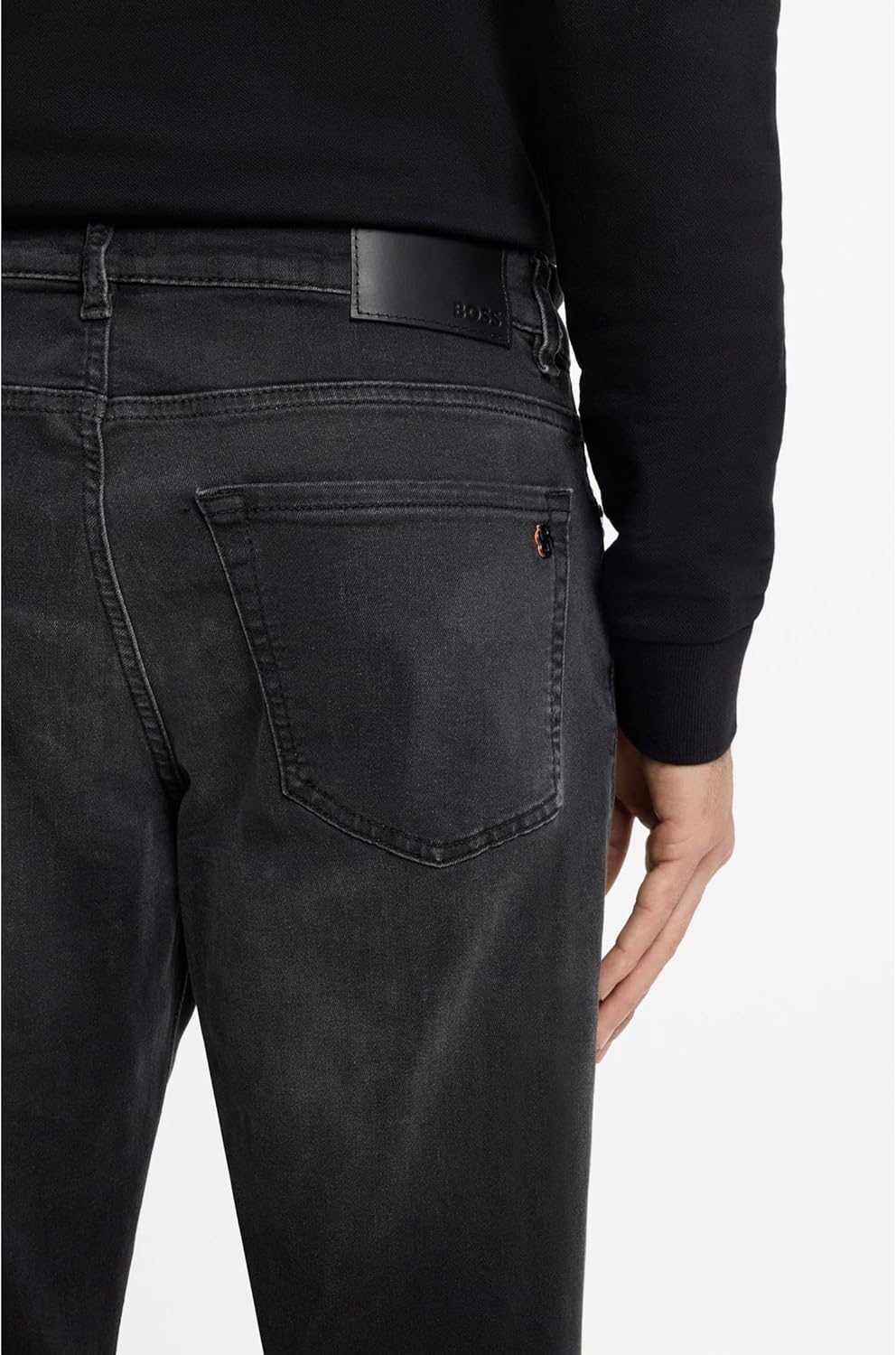 Thumbnail 5 de BOSS Herren RE.Maine BO Maine Regular-Fit Jeans aus bequemem Stretch-Denim in Blau