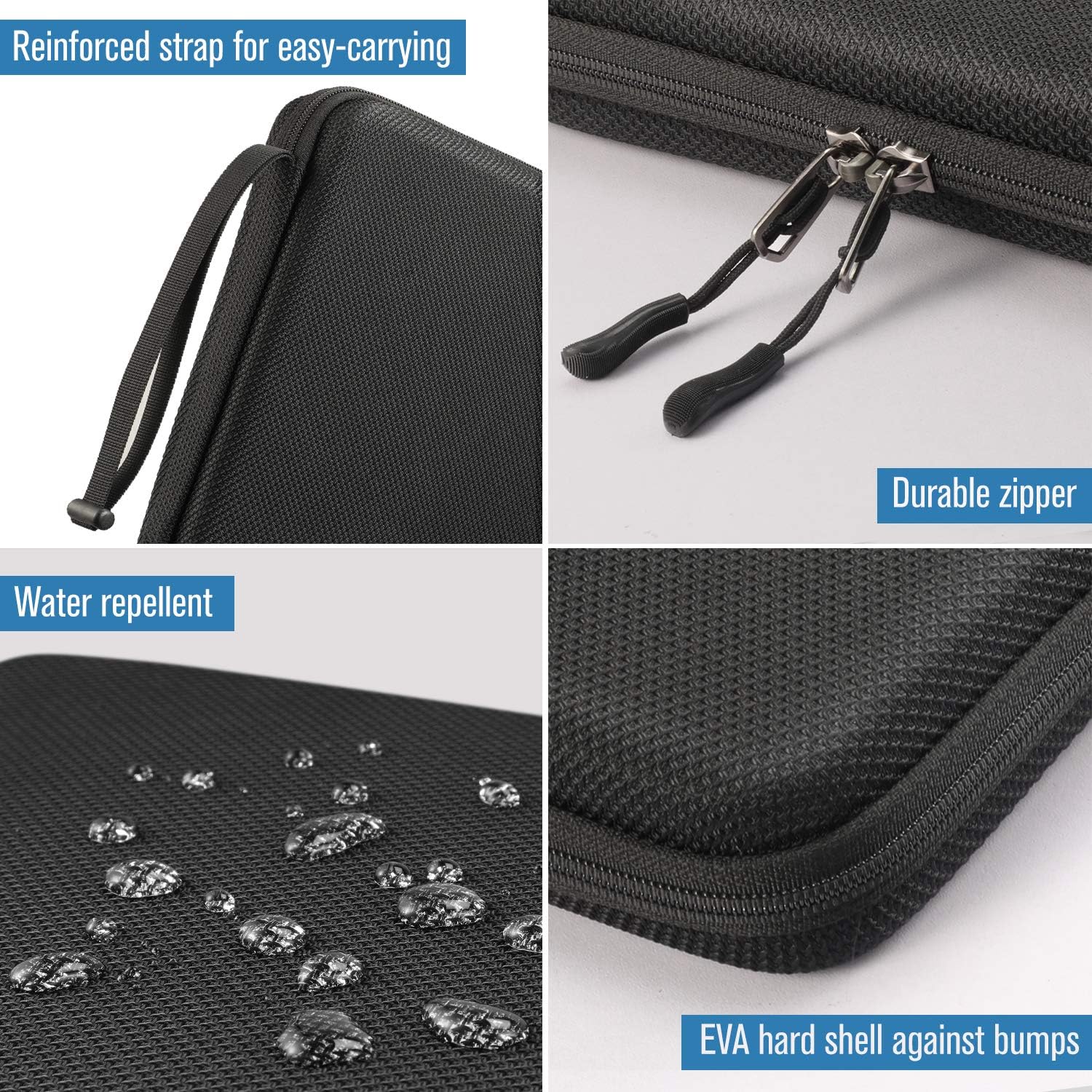 Thumbnail 4 de FINTIE FINPAC Tasche Hülle für 11 Zoll iPad Air/Pro & weitere Tablets – mit Organizer für Zubehör