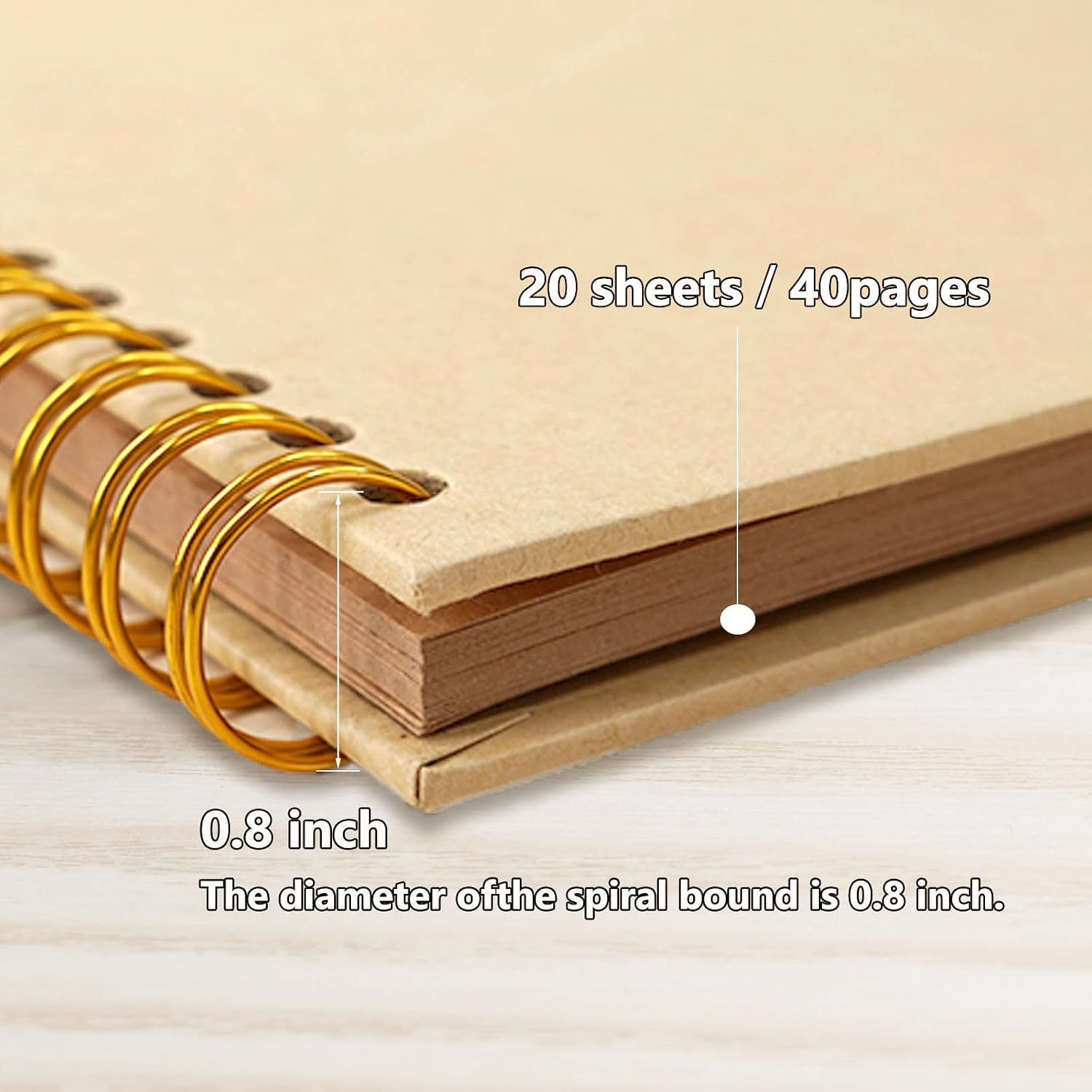 Detalle 2 de Ponping 20.5x20.5 cm DIY Scrapbook Album 40 Pages