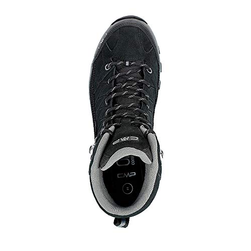 Detalle 2 de CMP Rigel Mid Wp: Scarpe Trail da Uomo, Impermeabili, Nero-Grey (39 EU)