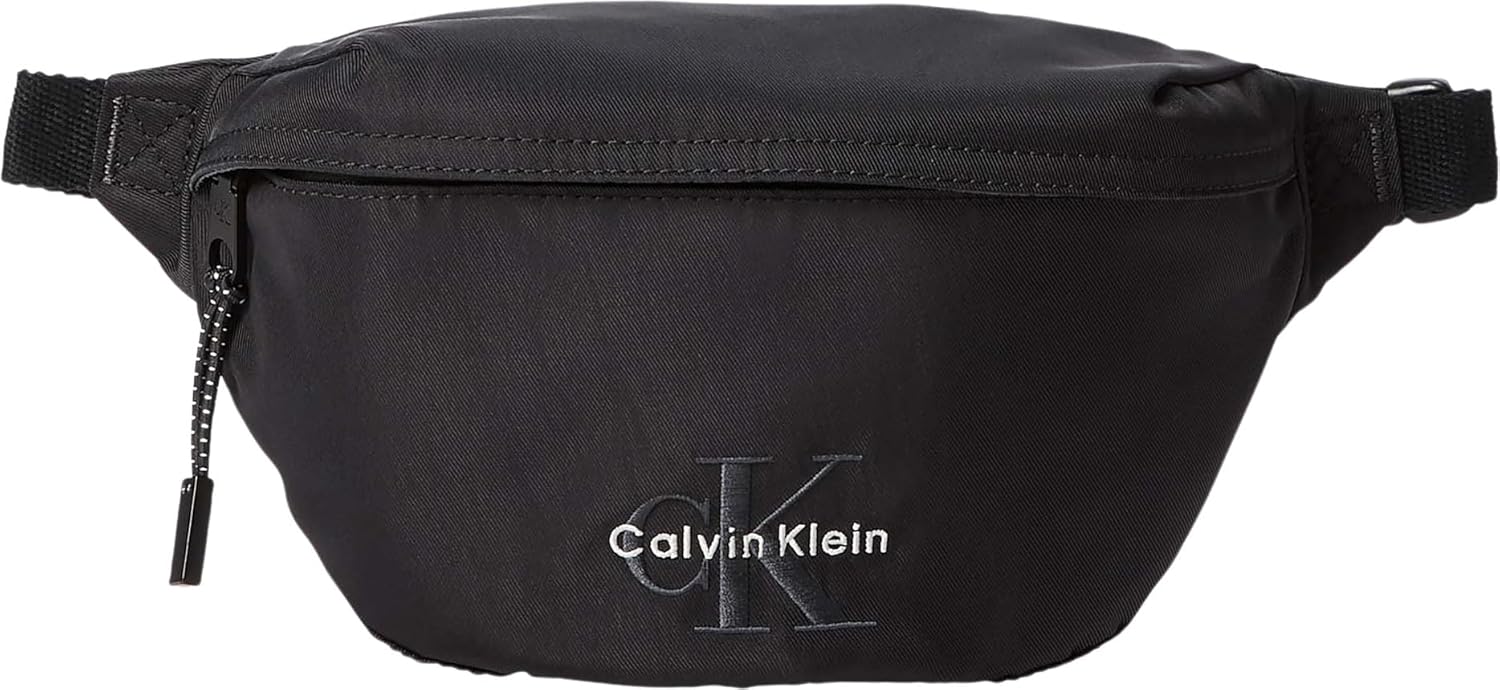 Detalle 2 de Calvin Klein sac banane homme Bold avec logo monogramme brodé