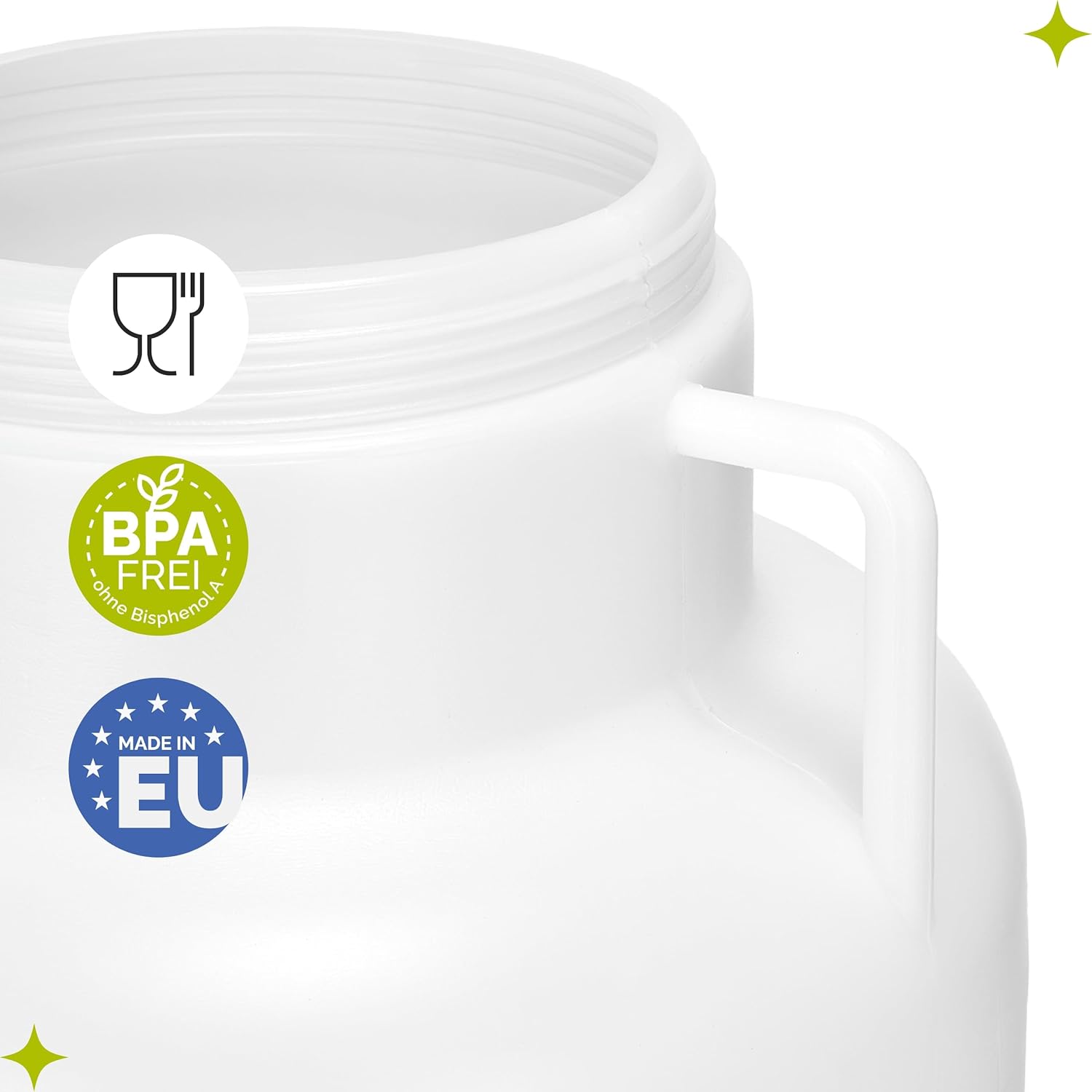 Thumbnail 3 de Garronda 60 Liter Weithalsfass GD-0078 – BPA-frei, lebensmittelecht, vielseitig einsetzbar