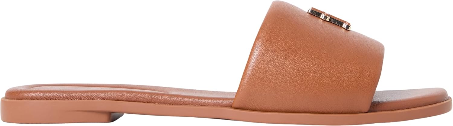 Thumbnail 6 de Tommy Hilfiger Damen Th Logo Hardware Leather Mule FW0FW09292 – Flache Sandalen