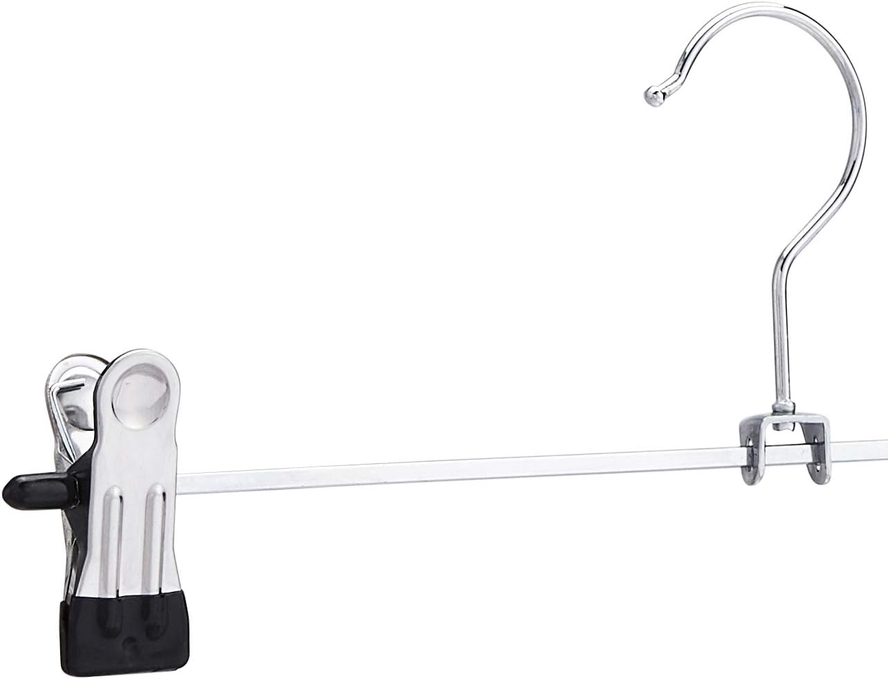 Thumbnail 3 de Amazon Basics Kleiderbügel-Set aus Metall mit Clips, 20 Stück, Chrom