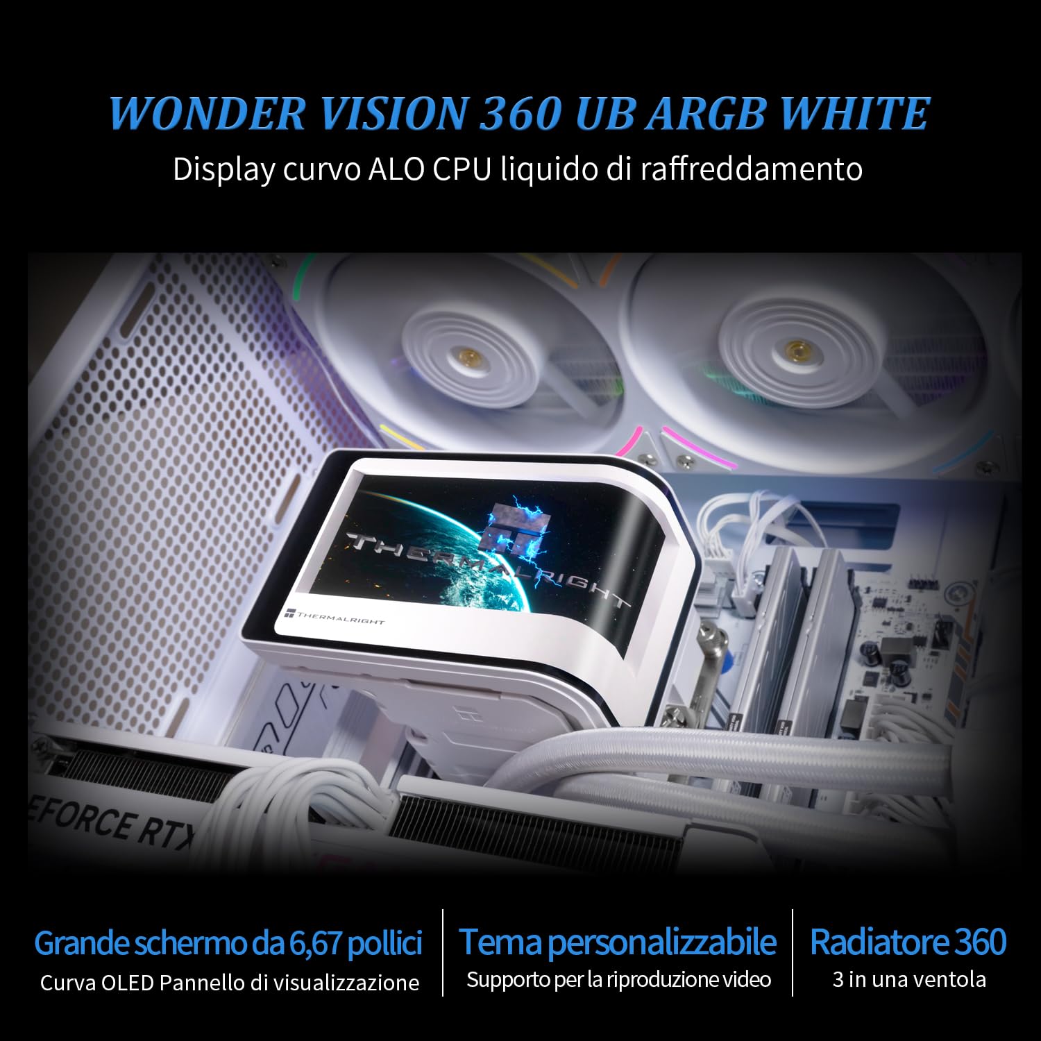 Detalle 2 de TR -Wonder Vision 360 raffreddamento ad acqua CPU