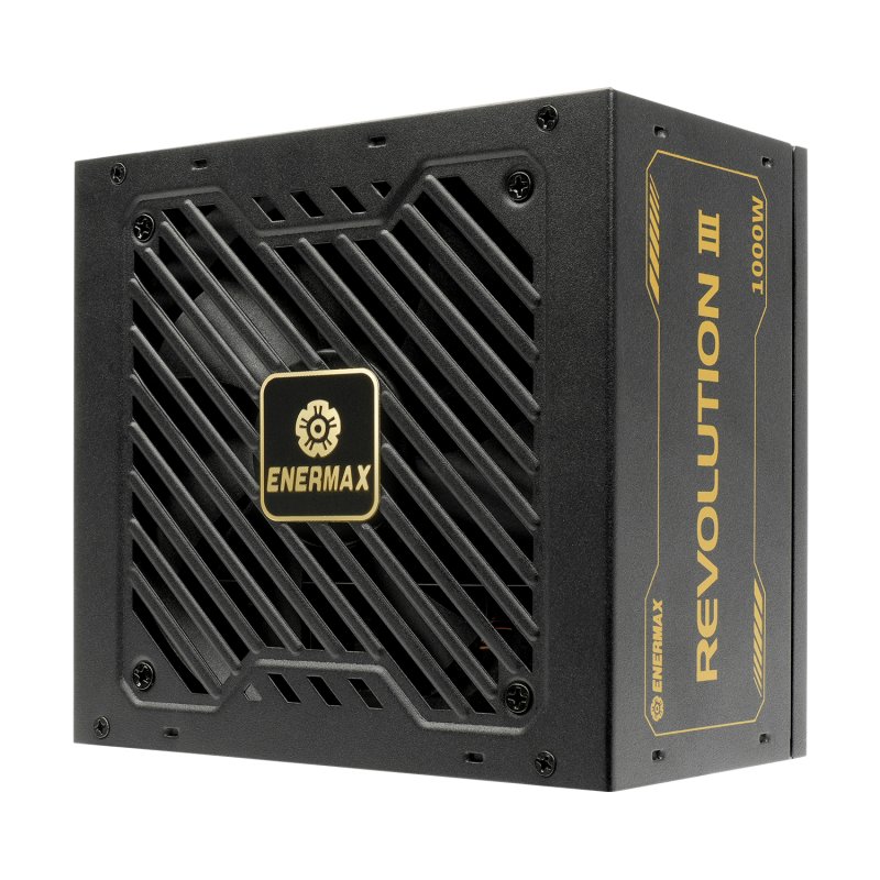 Detalle 2 de Enermax Revolution III 1000W 80 PLUS Gold: fuente modular de alto rendimiento para gamer's y estaciones exigentes
