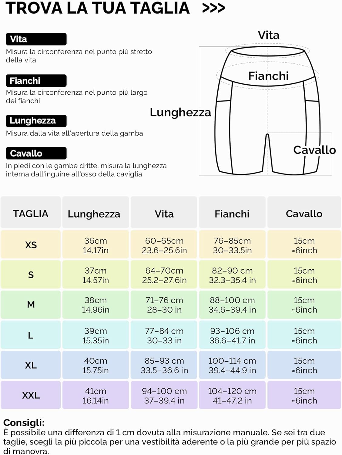 Thumbnail 3 de Yogaration Pantaloncini Palestra Donna – Shorts Vita Alta con Tasche e Cuciture Senza Cuciture