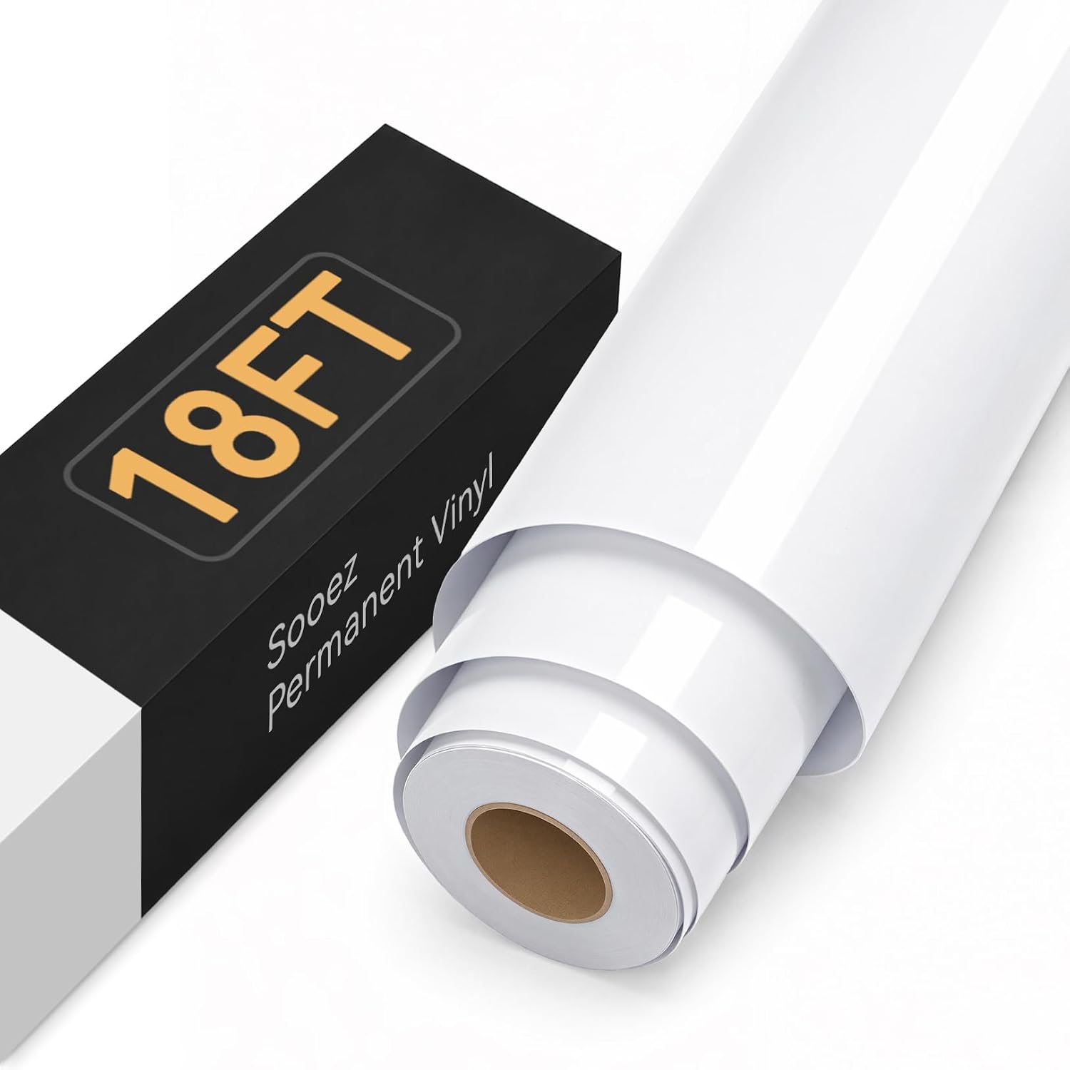 Detalle 2 de Sooez Permanent Adhesive Vinyl Roll, Matte Black
