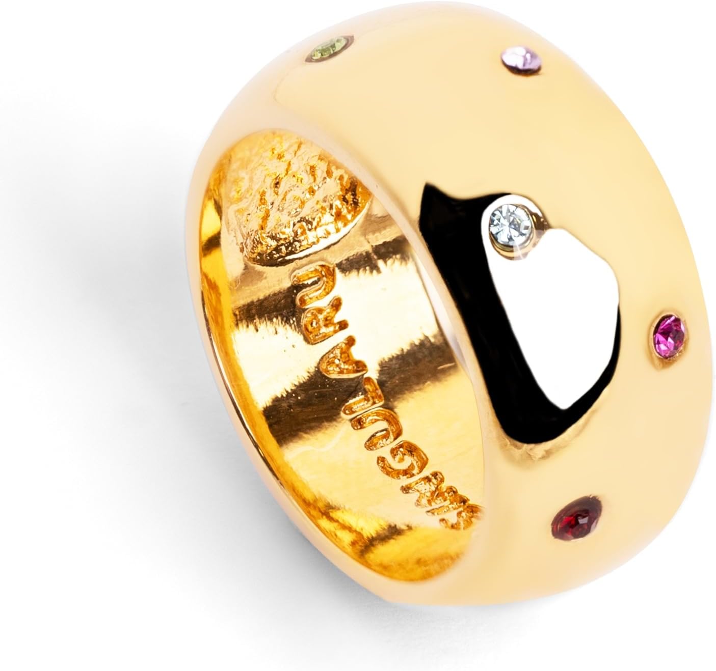 Thumbnail 2 de SINGULARU Anello Curve Rainbow Misura 12 💍