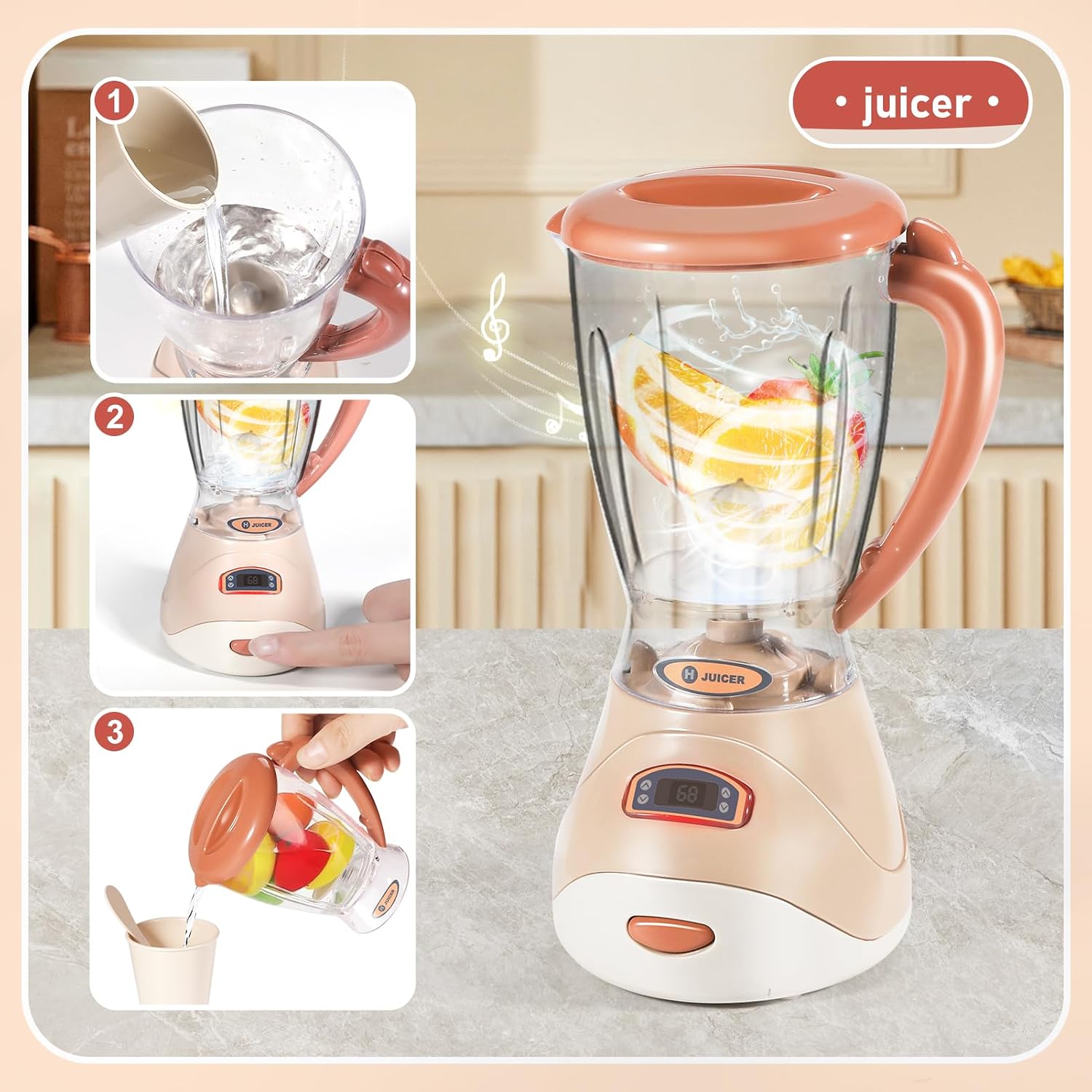 Thumbnail 4 de LOVE LIFE Educational Kitchen Toy Set