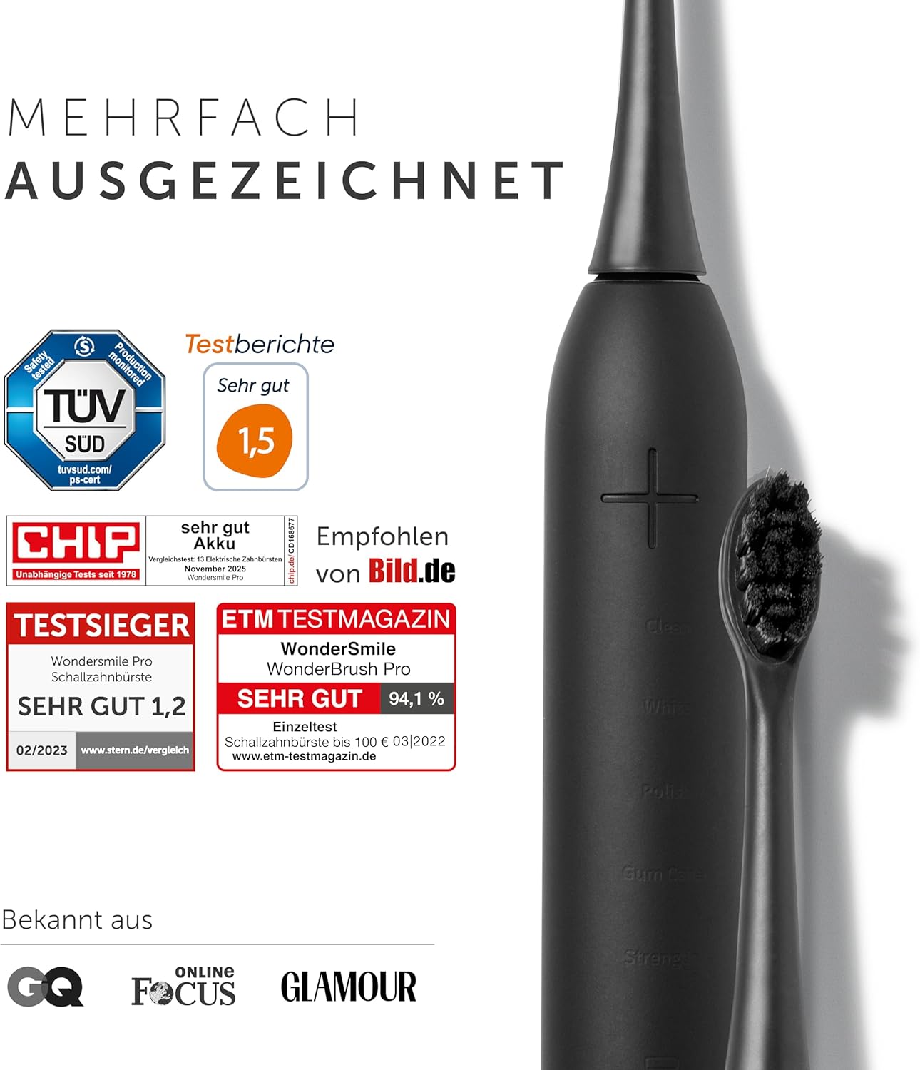 Thumbnail 2 de Wondersmile Schallzahnbürste PRO 60 Tage Akku
