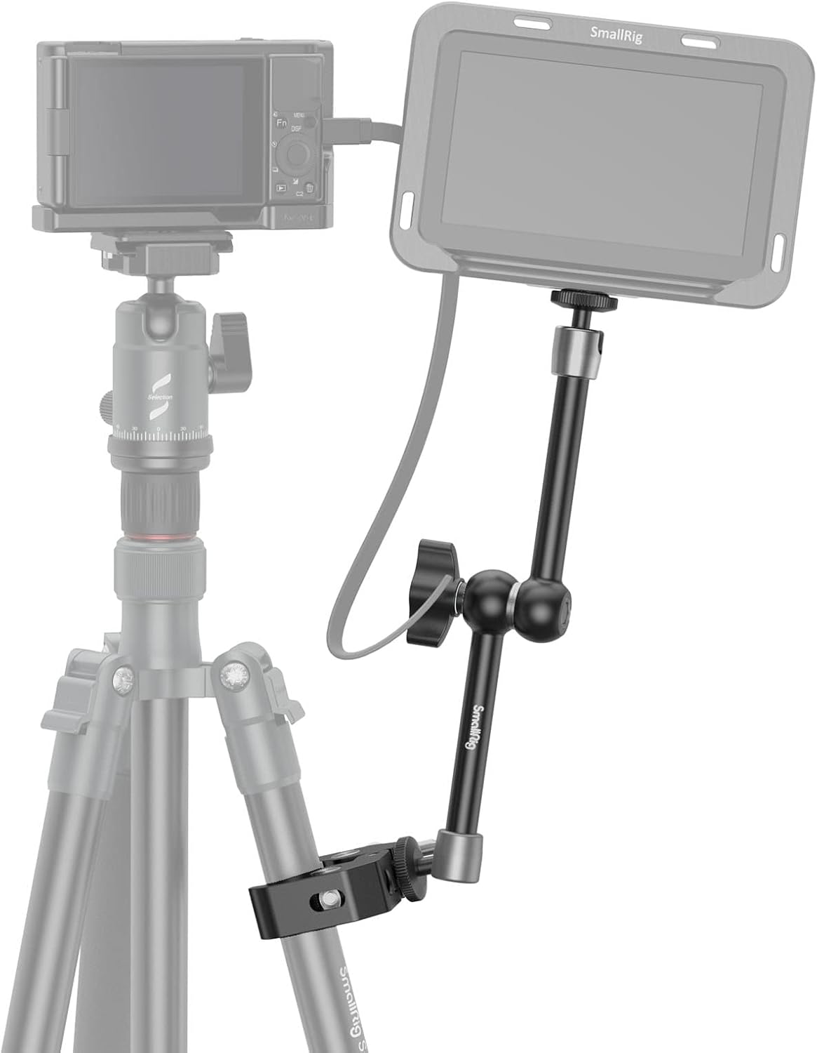 Thumbnail 6 de SMALLRIG 11" Magic Arm with Super Clamp for Monitor
