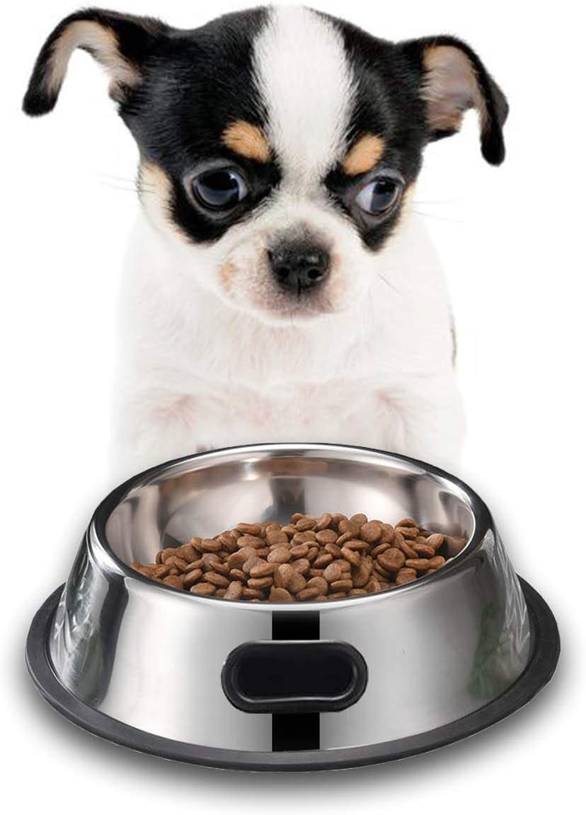 Thumbnail 6 de SUOXU 2-Pack Stainless Steel Dog Bowl with Non-Slip Base (350 ml) for Small Dogs and Cats