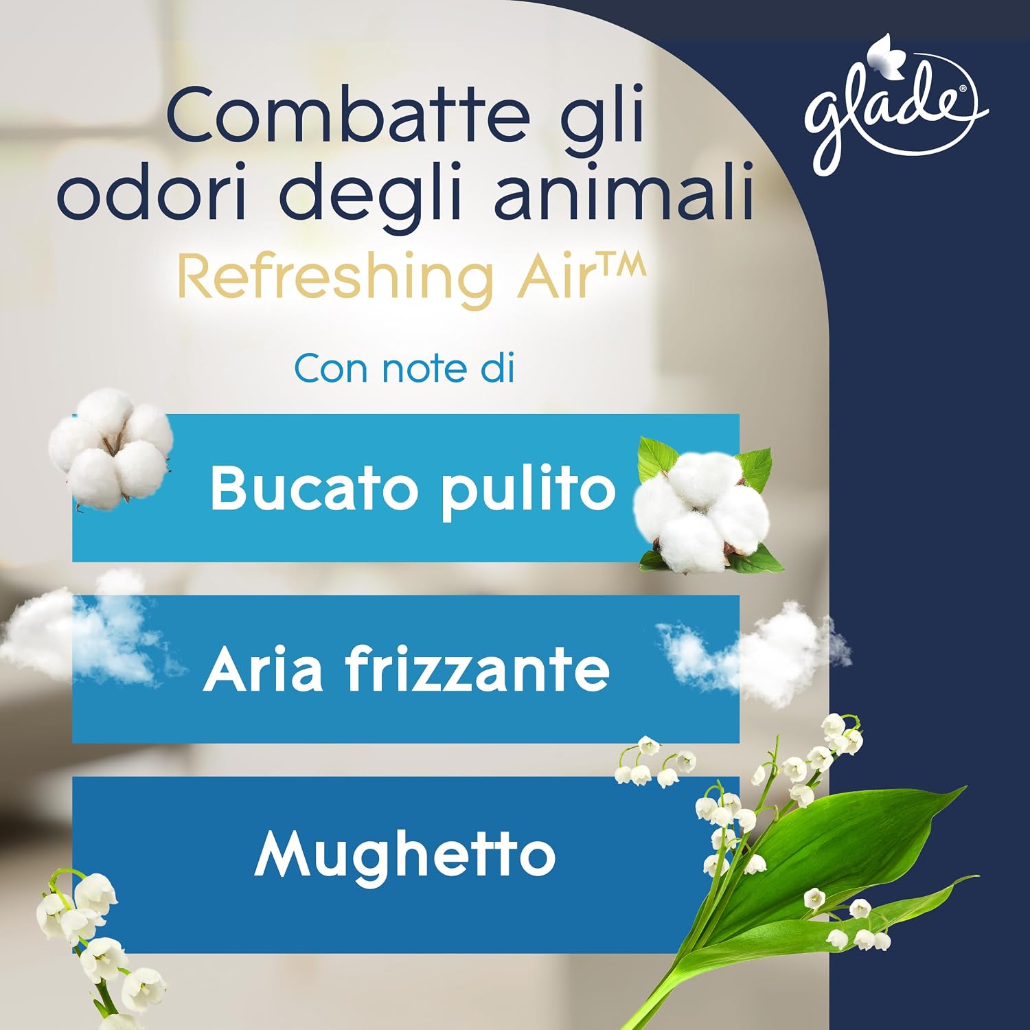 Detalle 2 de Glade Automatic Spray Ricarica 4x269 ml Refreshing Air