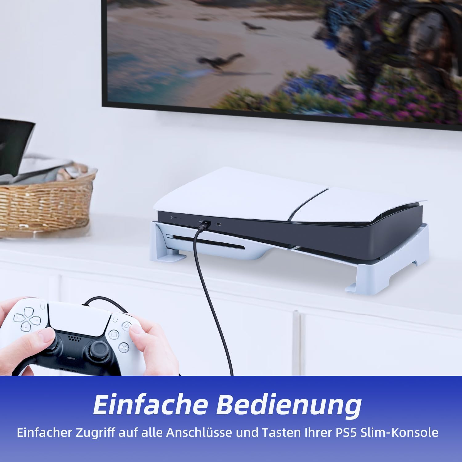 Detalle 2 de Tolesum Horizontaler Standfuß für PS5 Slim