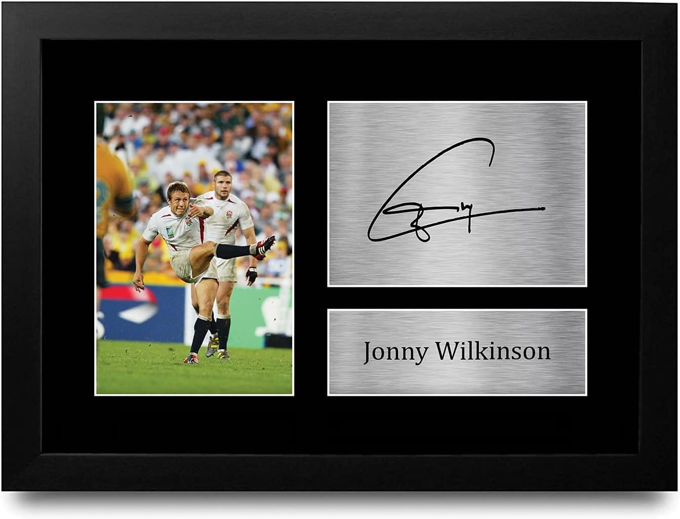 Thumbnail 6 de HWC Trading FR A3 Jonny Wilkinson England framed signed autograph picture (A3)