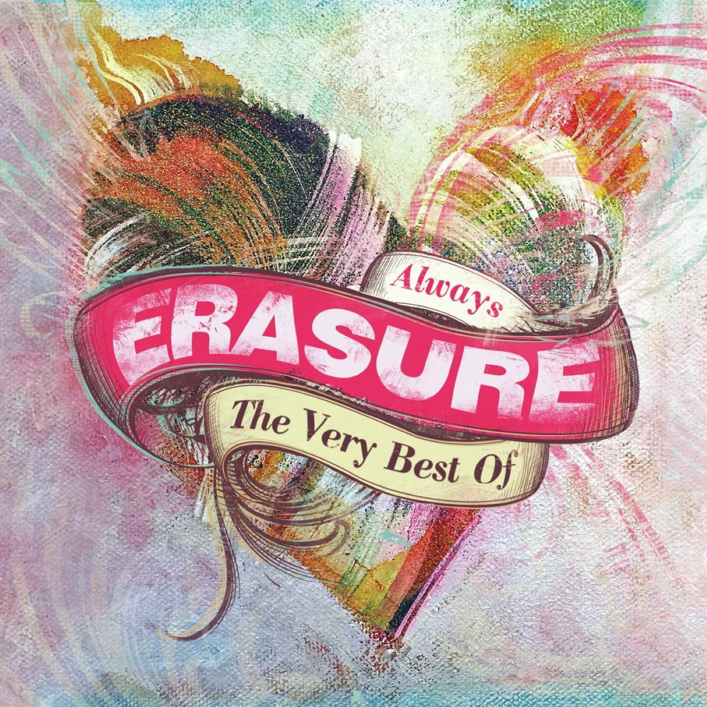Detalle de Erasure Always: The Very Best Of – dubbelutgåva på heavyweight-vinyl