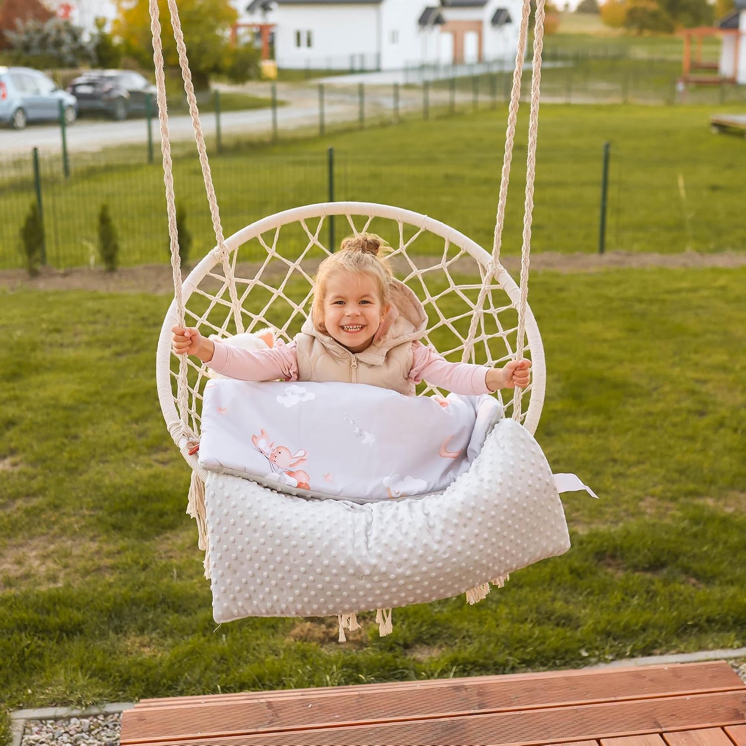 Thumbnail 5 de Babydecke Kuscheldecke 75x100 cm Winterdecke