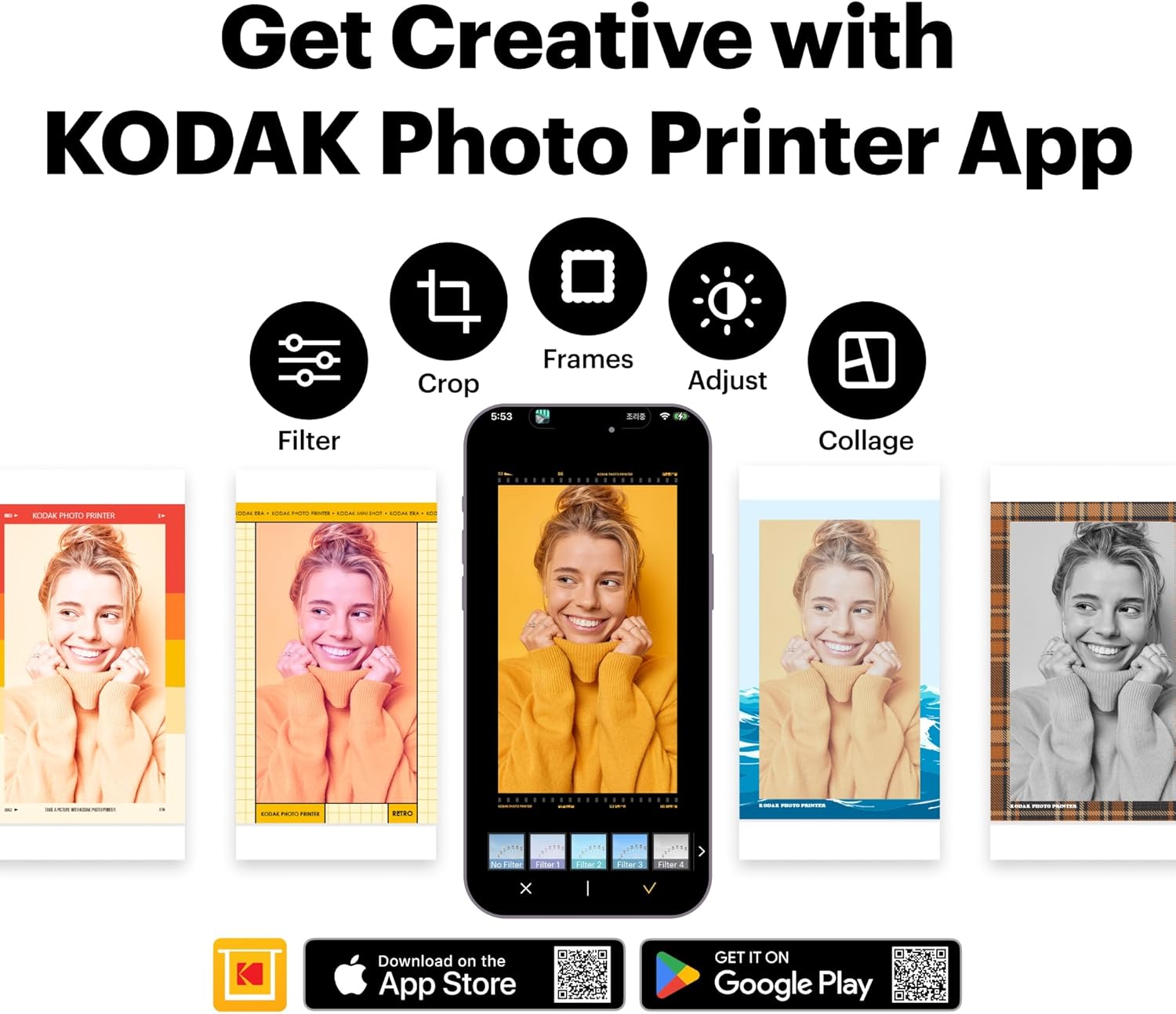 Thumbnail 6 de KODAK Dock Plus 4PASS instant photo printer 10×15 cm