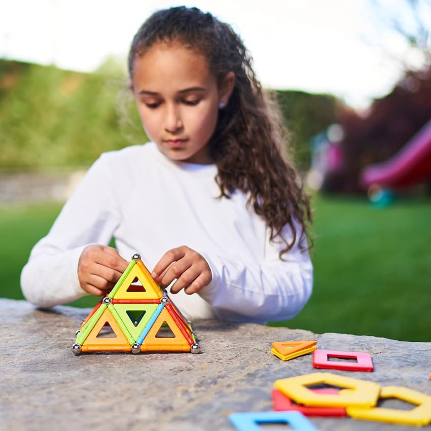 Thumbnail 6 de Geomag Supercolor: Juguete Magnético Verde de Bloques Reciclados 🟢