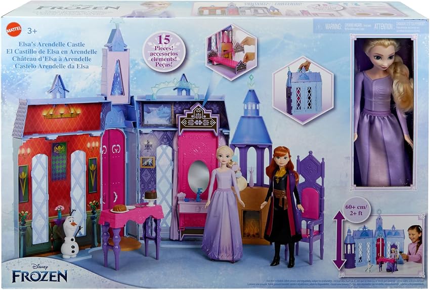 Thumbnail 6 de Mattel Disney Frozen Castillo de Arendelle con Elsa 🏰