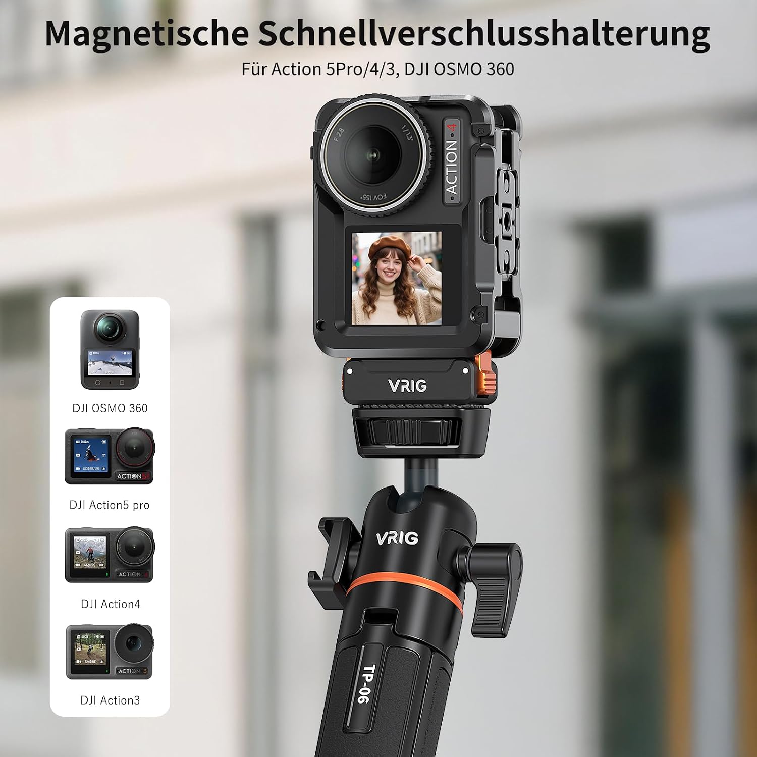 Thumbnail 5 de VRIG Magnetische Schnellwechselhalterung für Osmo