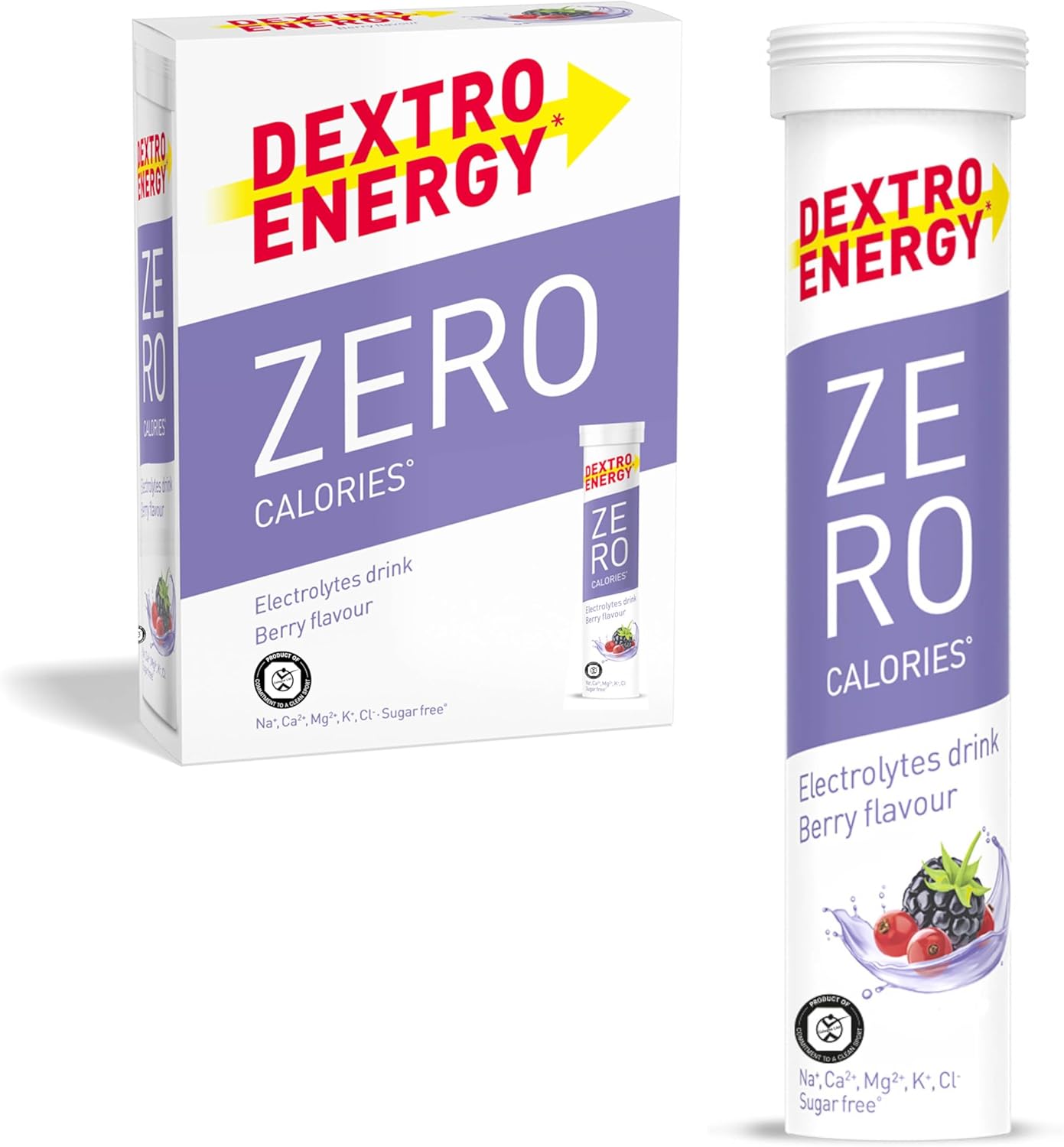 Thumbnail 6 de Dextro Energy Elektrolyte ohne Zucker (Limette) – 60 Brausetabletten, 1.141 mg Elektrolyte, 3er Pack