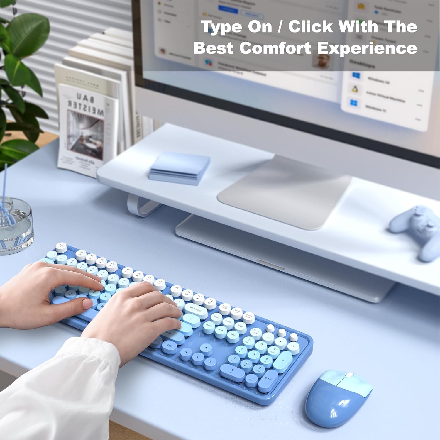 Detalle de MOFII Wireless Keyboard and Mouse Combo 2.4G ⌨