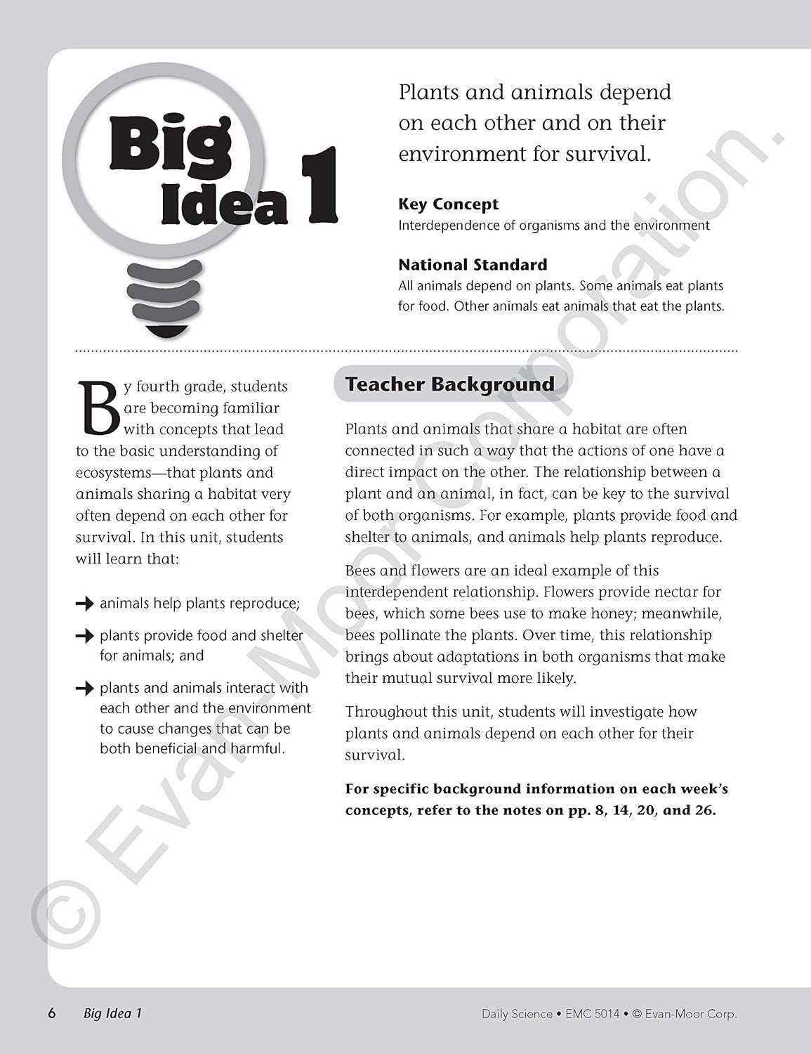Detalle 2 de Evan-Moor Daily Science Grade 4 Workbook