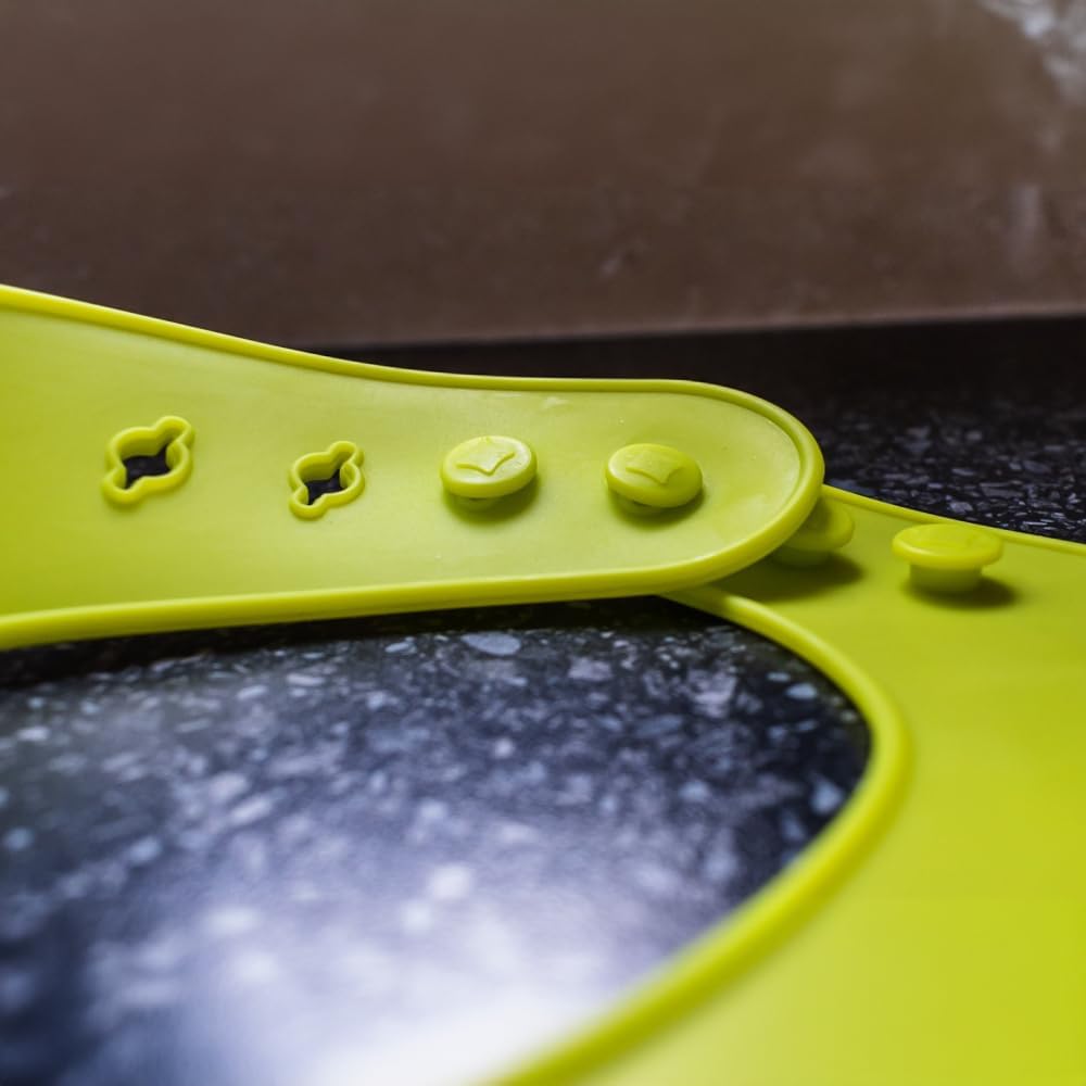 Thumbnail 5 de Callowesse Baby Long-Lasting Durable Silicone Bib with No Mess Pouch