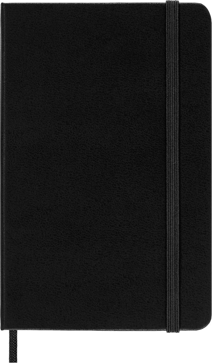 Thumbnail 1 de Moleskine Classic Pocket Notebook (Ruled) with Elastic Closure, Hard Cover, Black, 9 x 14 cm, 192 Pages