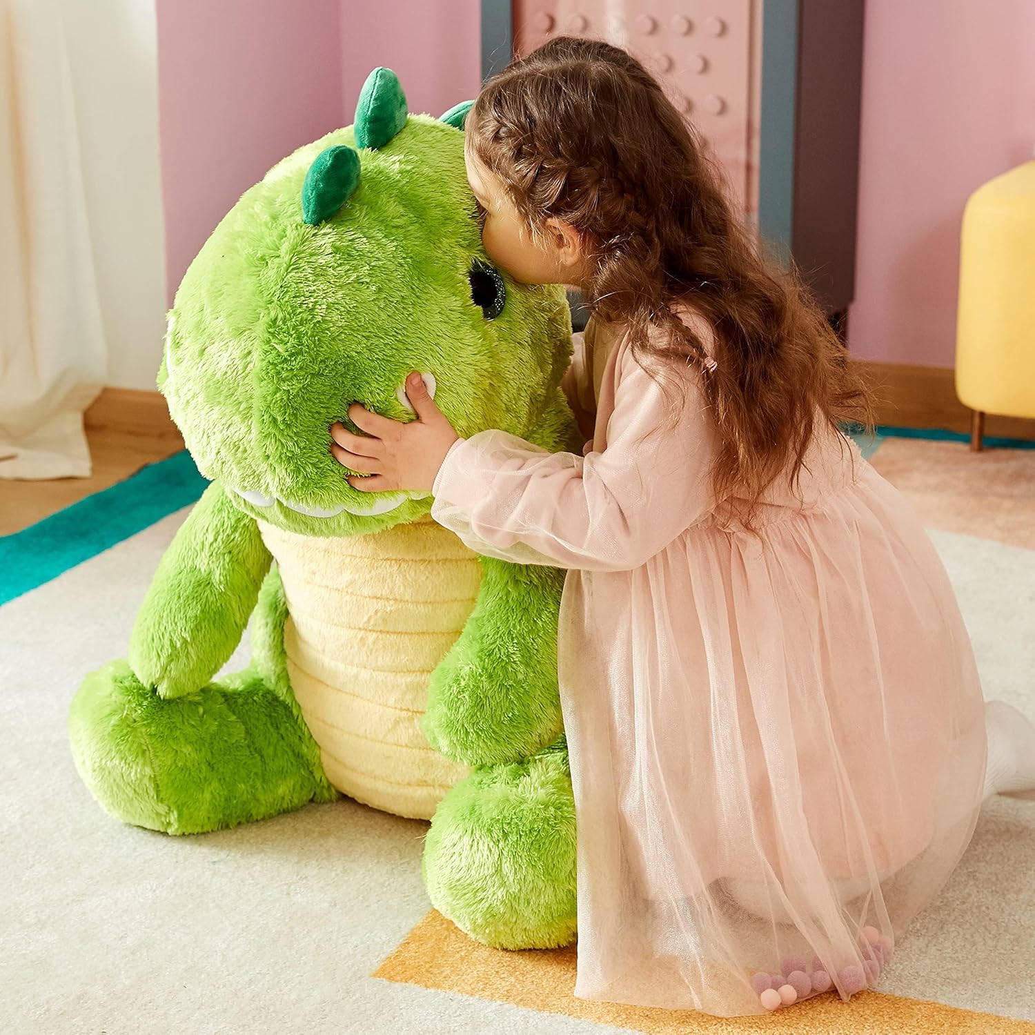 Thumbnail 6 de IKASA Giant T-Rex Plush 23" Dinosaur