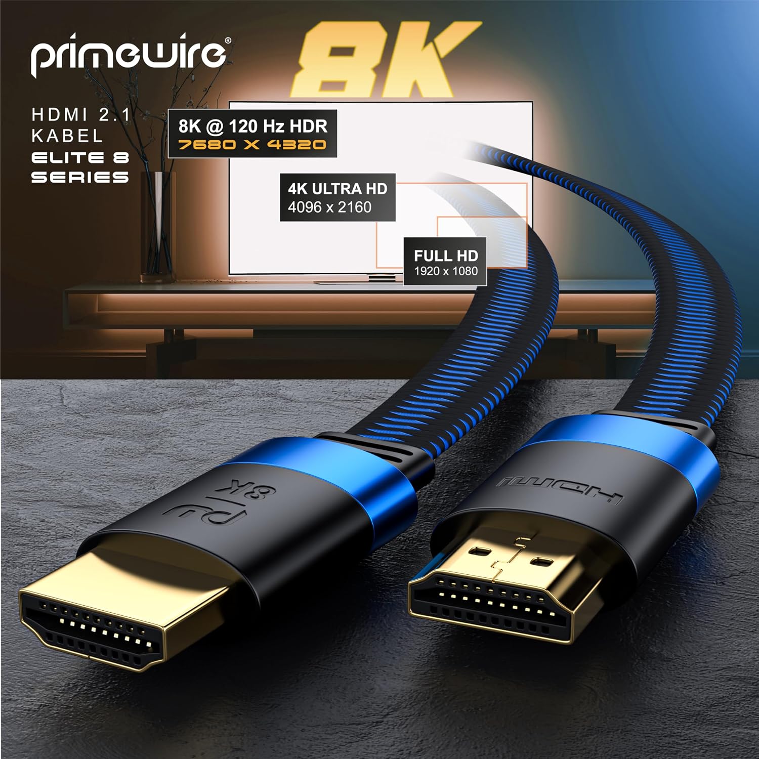 Thumbnail 6 de Primewire 8K HDMI Kabel 2.1 3m