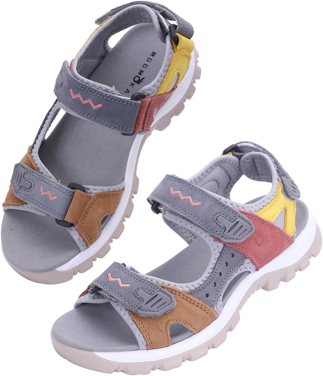 Thumbnail 6 de MGGMOKAY Sandali Sportivi da Donna in Pelle: comfort e versatilità per trekking e outdoor