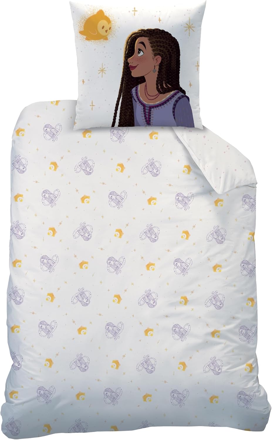 Thumbnail 2 de Disney Wish Asha - Parure de lit imprimée Enfant en 100% coton, Bleu | OMYDREAM