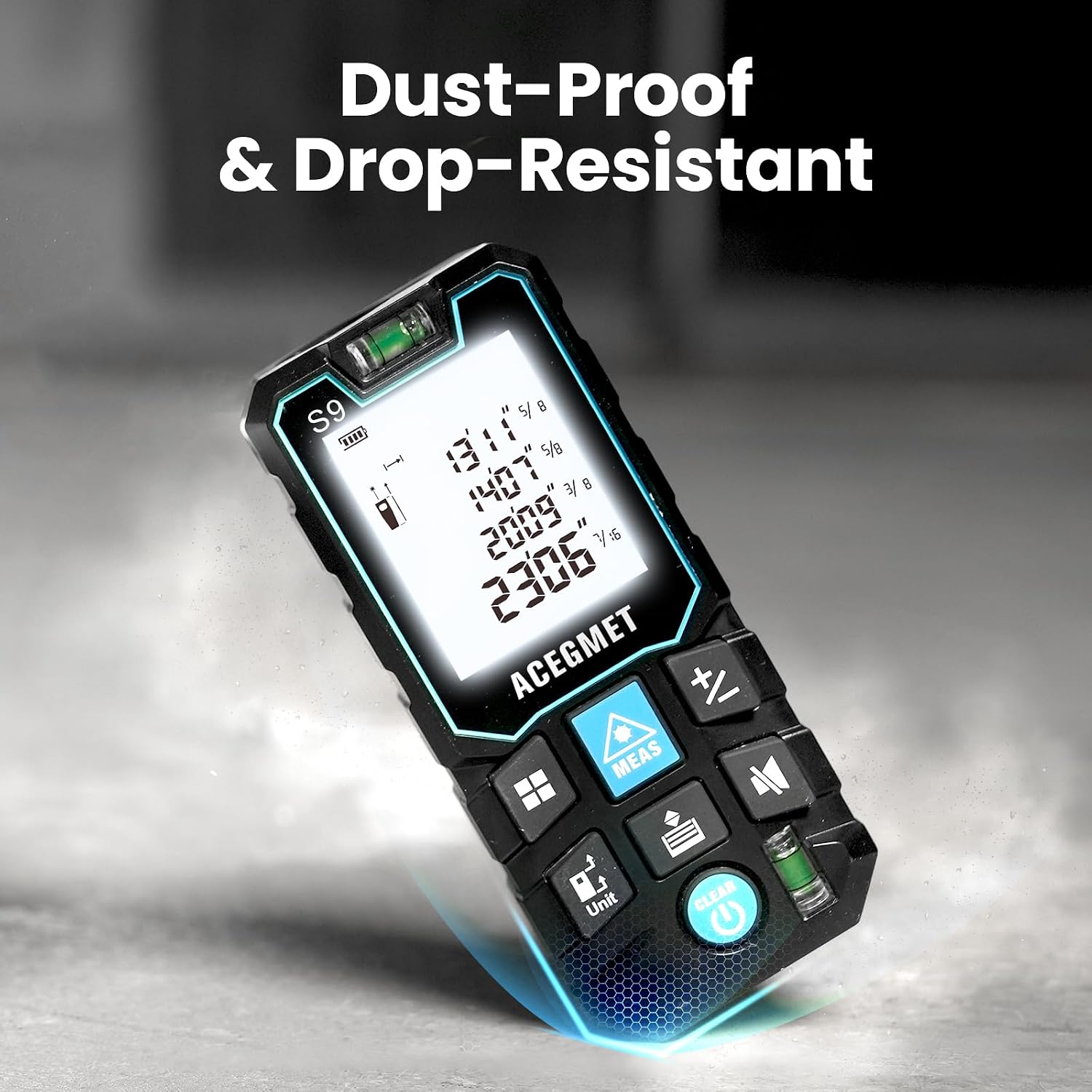 Detalle 2 de ACEGMET Laser Distance Measurer, 229 ft