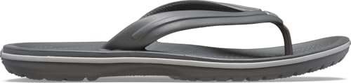 Detalle de Crocs Crocband Flip Chanclas Unisex Adulto – Slate Grey Smoke (36/37 EU)
