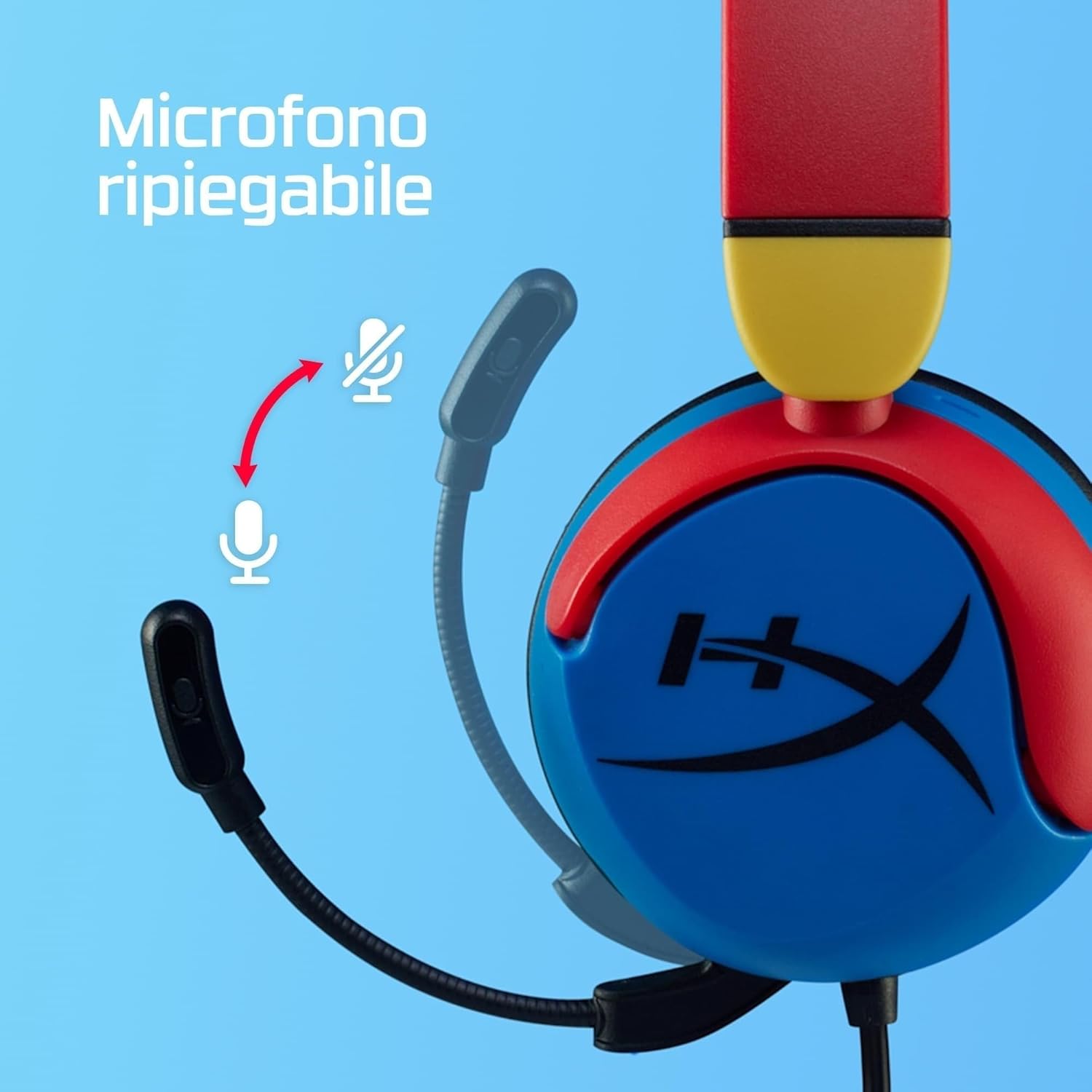 Thumbnail 2 de HyperX Cloud Mini Wired Multi: cuffie gaming con USB-C e jack AUX 3,5 mm