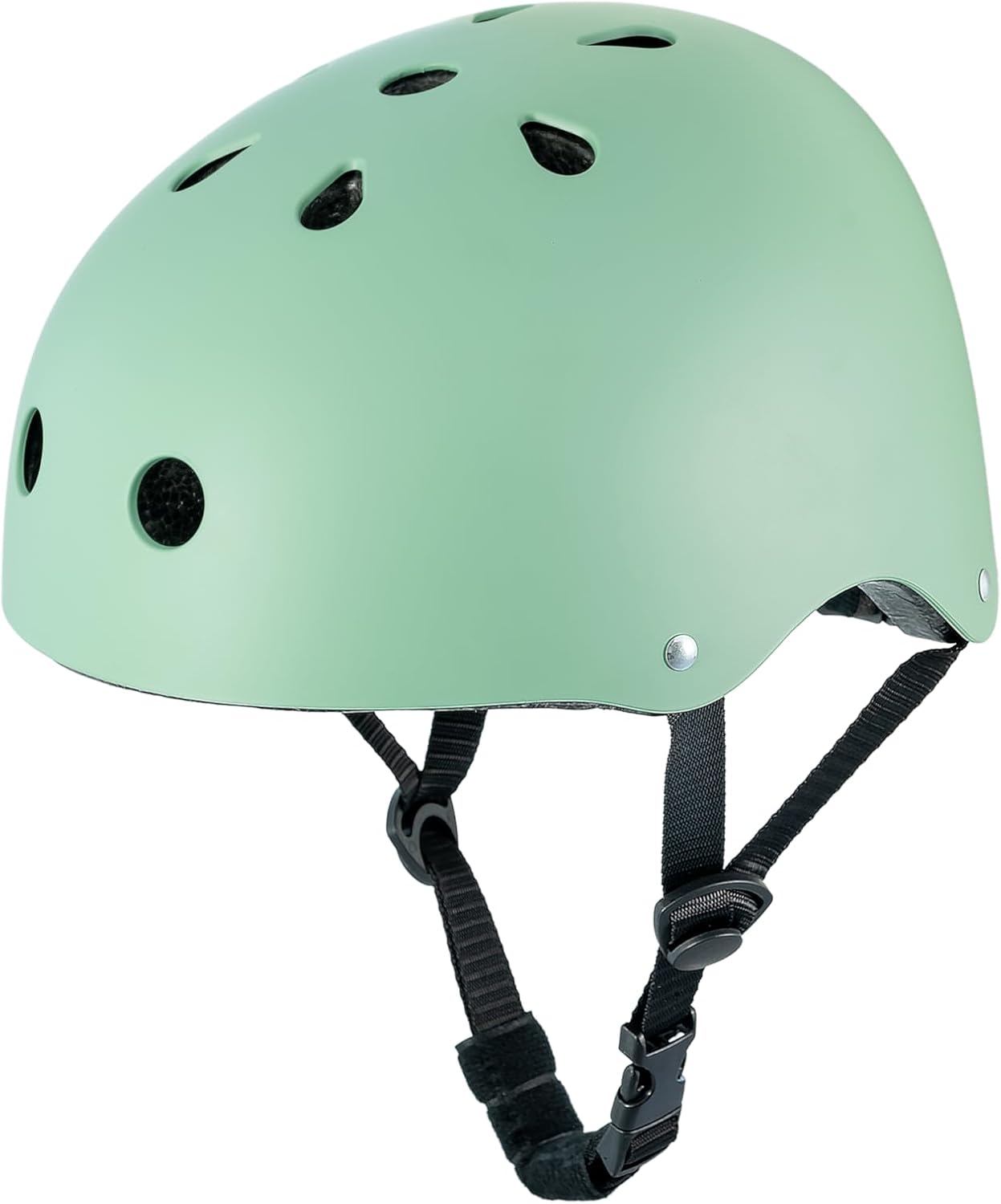 Detalle de Looping Scootizz kask ochronny dla dzieci XS/S, regulowany, zielony migdałowy