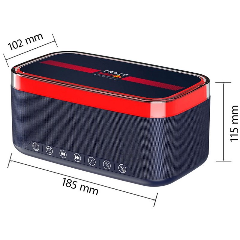 Thumbnail 1 de Altavoces Red Bull Inalámbricos Despertador Bluetooth 6W con Radio FM, LED y 1200mAh