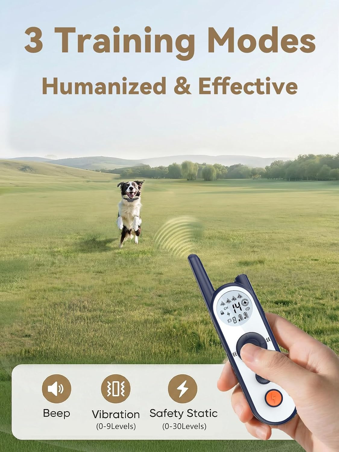Detalle 1 de MIMOFPET Wireless Dog Fence System 3500 ft