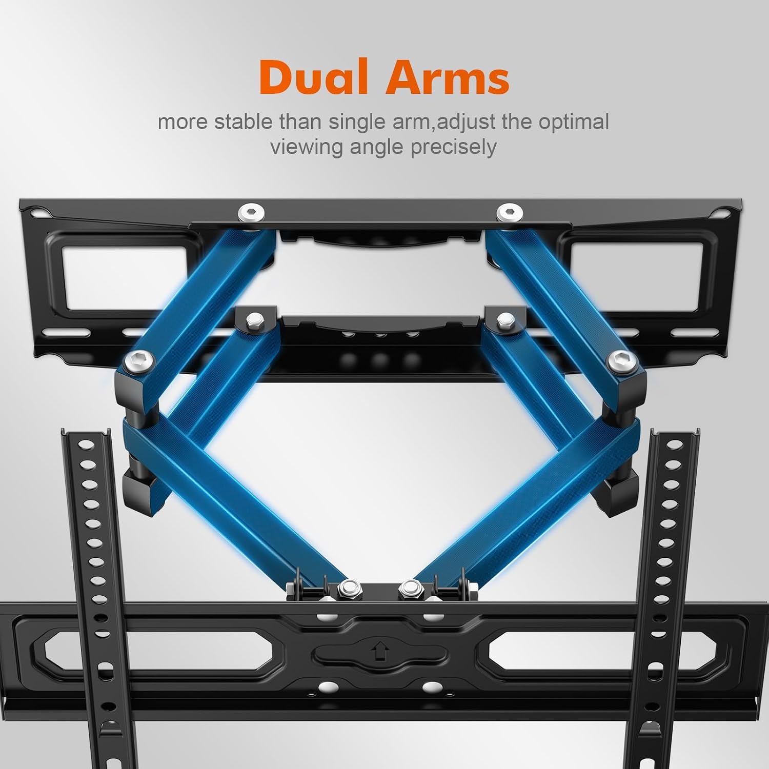 Thumbnail 1 de GRIFEMA GB1006-4 Full Motion TV Wall Mount, Dual Arms, 110 lb Capacity