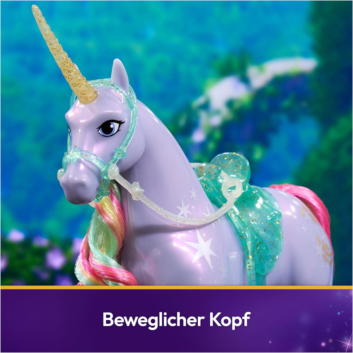 Thumbnail 3 de Unicorn Academy Einhorn Wildstar (28 cm) von Sophia – Original-Einhorn mit abnehmbarem Zaumzeug & Sattel, Geschenk ab 4 Jahren