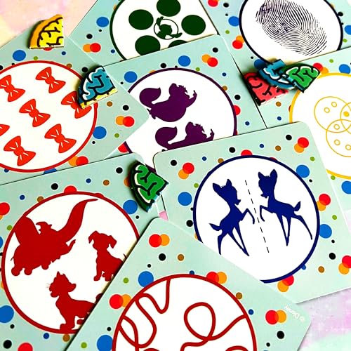 Detalle 2 de Zygomatic Cortex Kids Disney Edition (Asmodee) – juego de cartas multilenguaje para niños desde 6 años