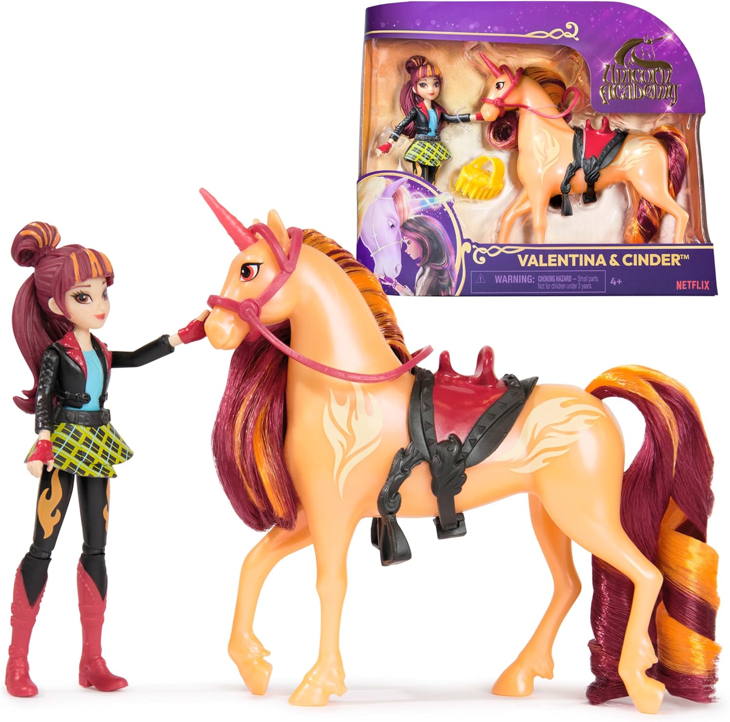 Detalle de Unicorn Academy Valentina Cinder set
