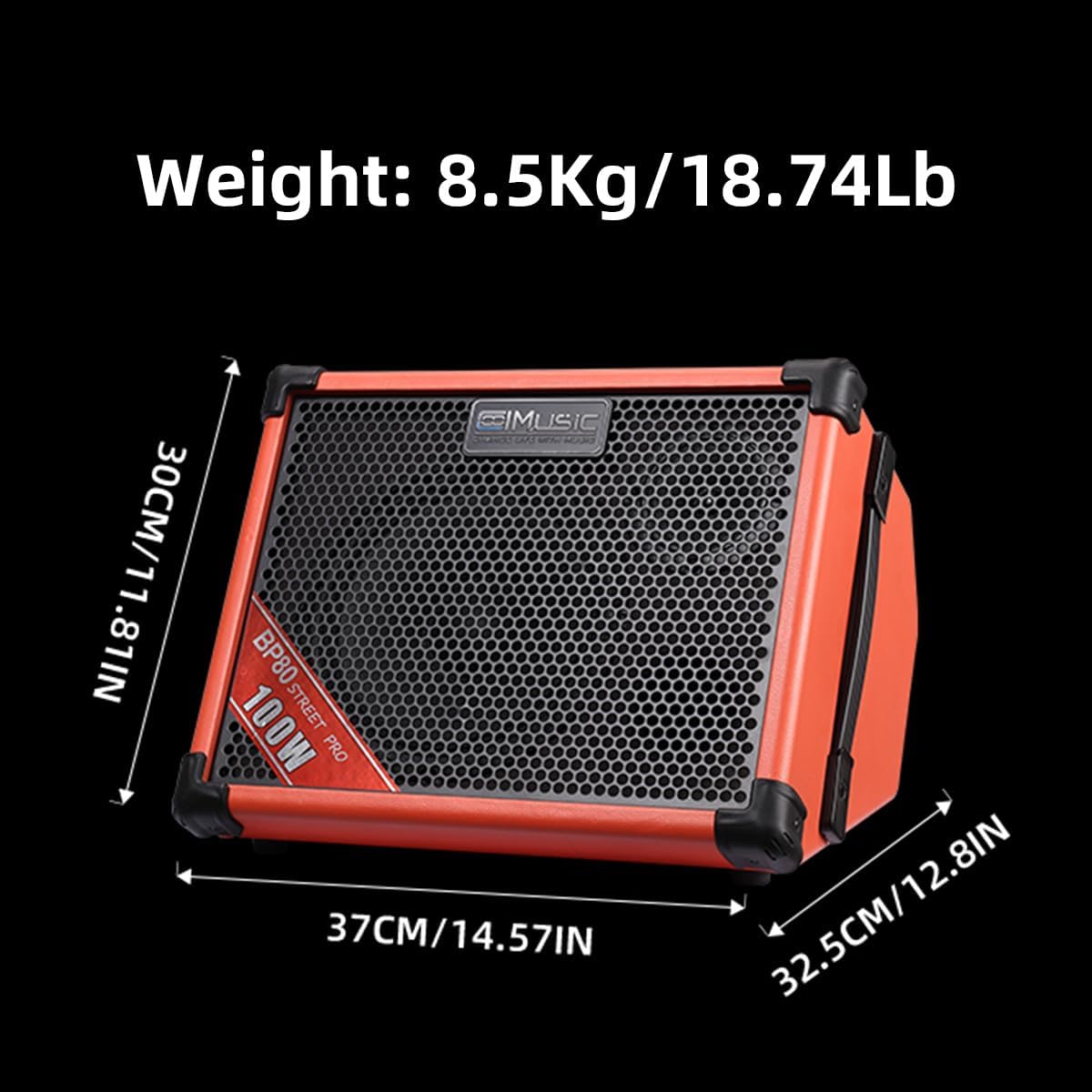 Thumbnail 6 de Coolmusic acoustic guitar amplifier BP80