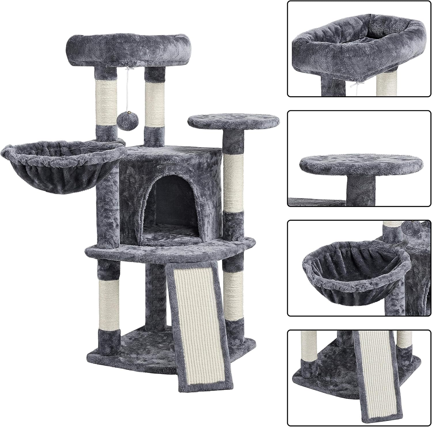 Thumbnail 4 de Yaheetech Árbol Rascador 106 cm para Gatos Grandes